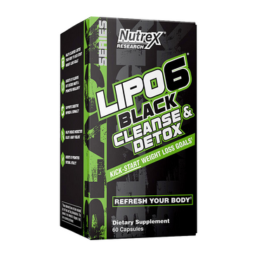 Nutrex Research Lipo6 Black Cleanse & Detox Box