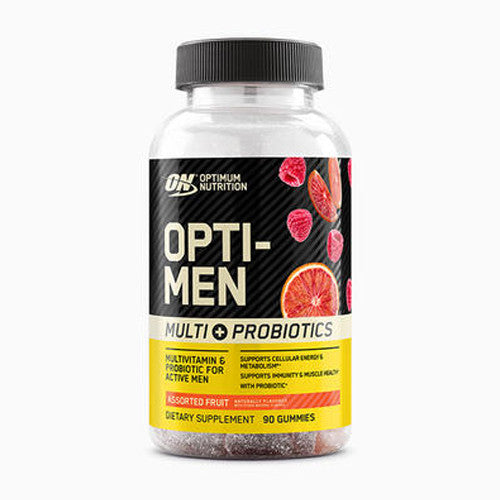 Optimum Nutrition Opti-Men Multi/Probiotic Gummy Bottle