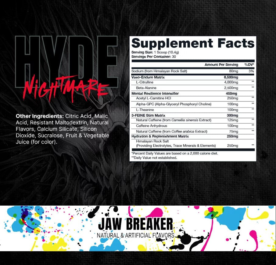 Pro Supps Hyde Nightmare Intense Pre-Workout Image 5
