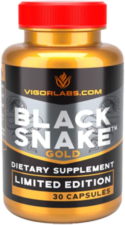 Vigor Labs Black Snake Gold Bottle