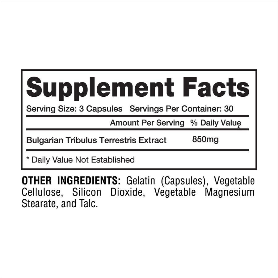 Gaspari Nutrition Tribulus supplement facts