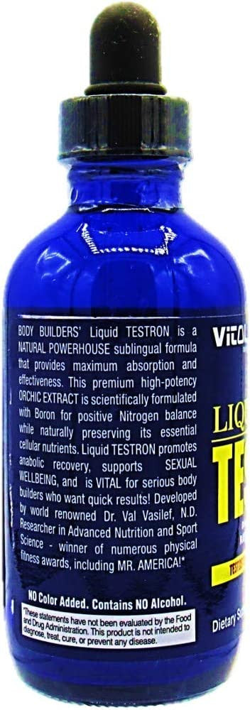 Vitol Liquid Testron Warning