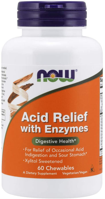 Now Acid Relief with Enzymes bottle