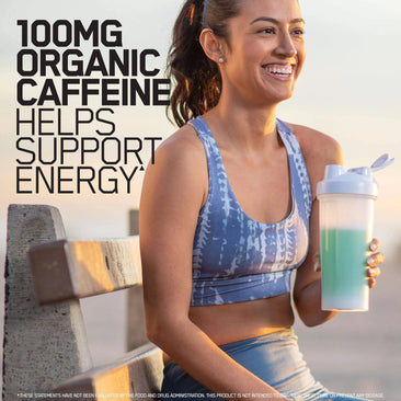 Optimum Nutrition Essential AmiN.O. Energy Advanced  Product Highlights 100mg Organic Caffeine
