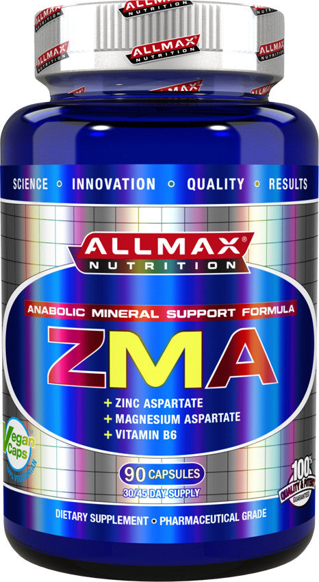 ALLMAX Nutrition ZMA bottle