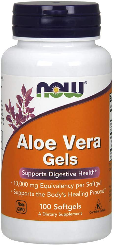 Now Aloe Vera Gels bottle
