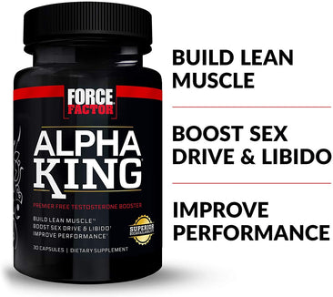 Force Factor Alpha King nutritional information