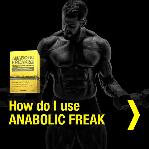 PharmaFreak Anabolic Freak Product Highlights Man Working Out