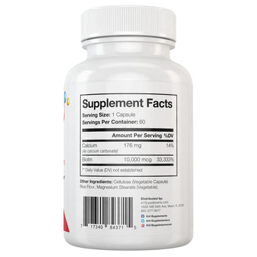 Ayone Nutrition Supplement Facts