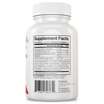 Ayone Nutrition Melatonin Plus Supplement Facts