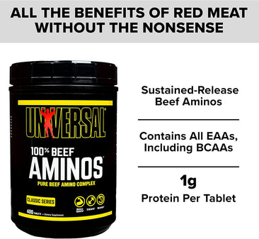 Universal Nutrition 100% Beef Aminos Benefits