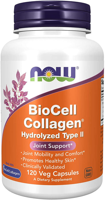 Now BioCell Collagen Hydrolyzed Type II bottle