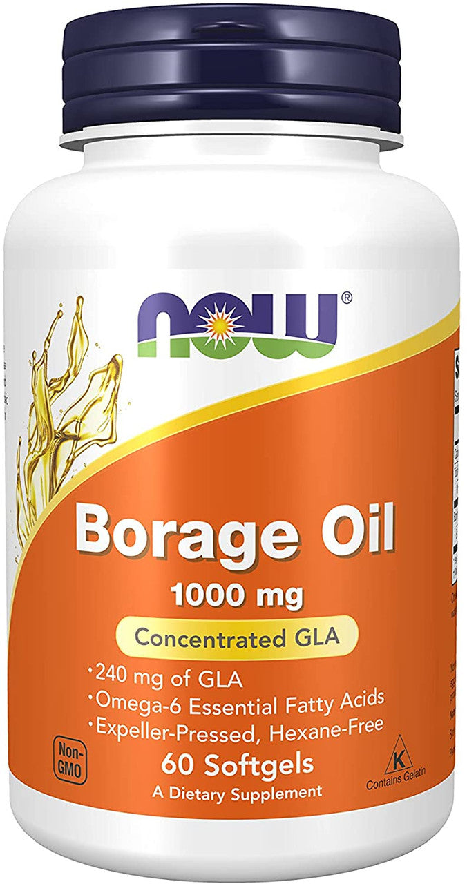 Now Borage Oil bottle