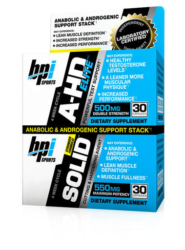 BPI Sports A-HD Elite + Solid - A1 Supplements Store