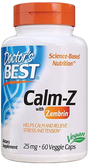 Doctors Best Calm-Z with Zembrin 25 mg - A1 Supplements Store