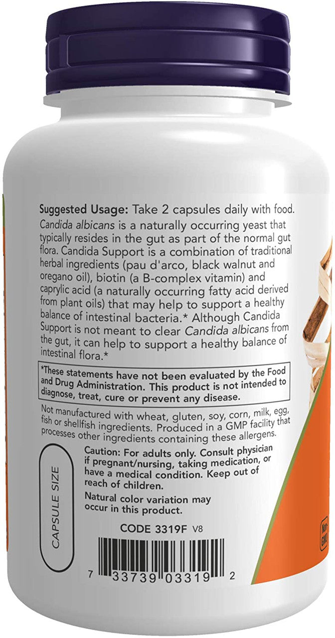 Now Candida Support directions