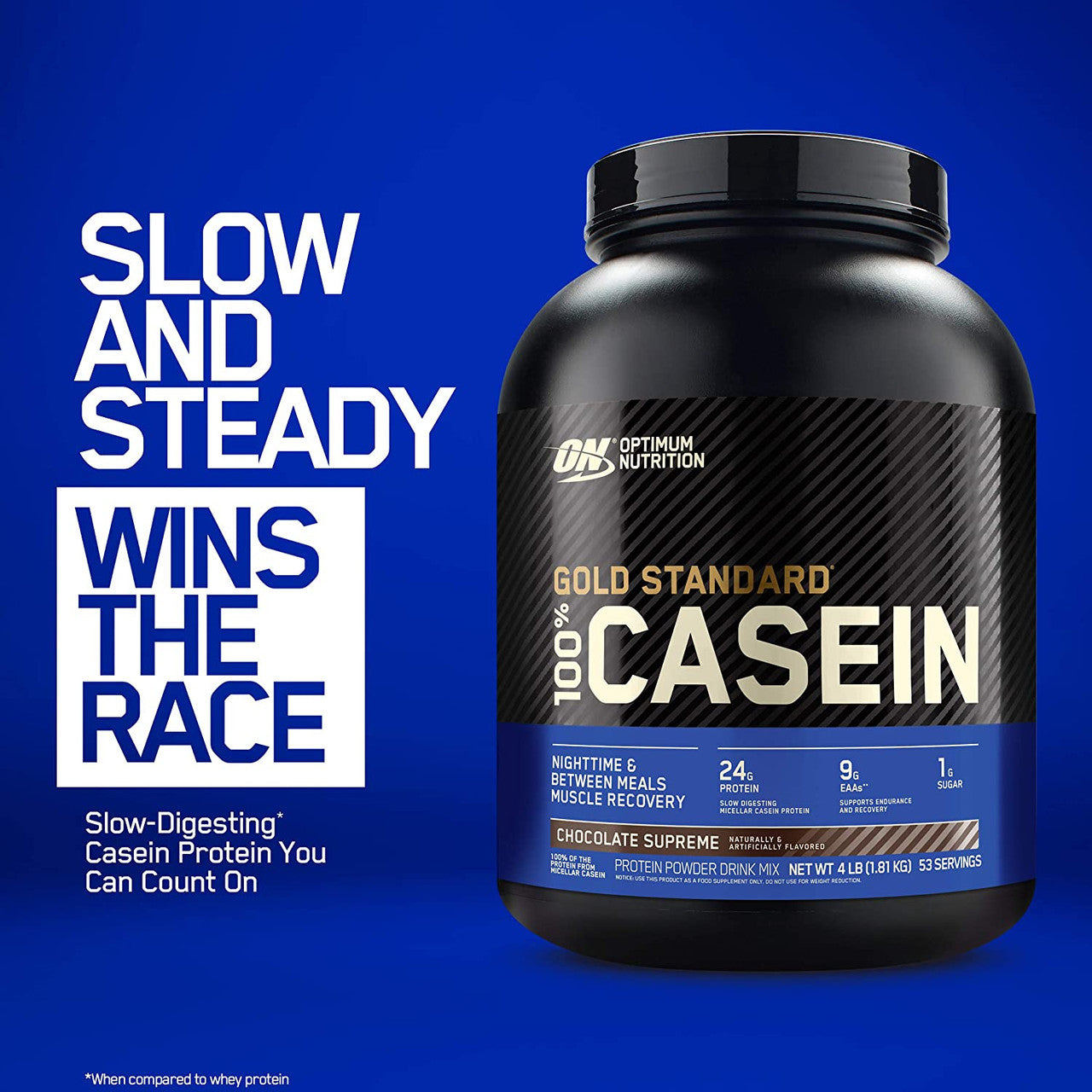 Optimum Nutrition 100% Casein Protein Product Highlights