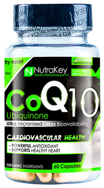 NutraKey CoQ10 Ubiquinone Bottle