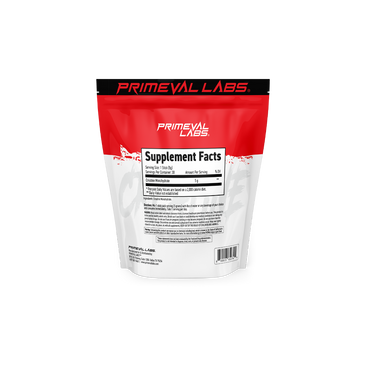 Primeval Labs Creatine  supplement facts
