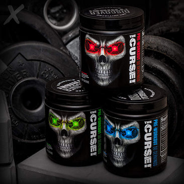 JNX Sports The Curse Pre-Workout 3 containers