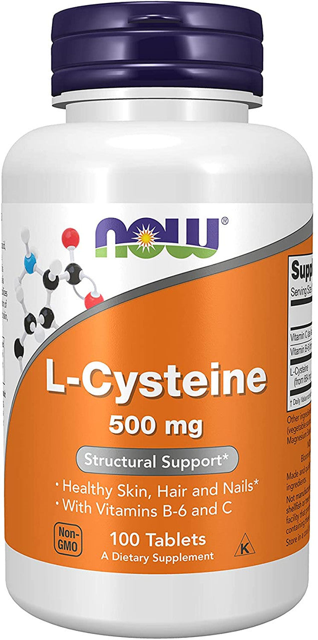 Now L-Cysteine 500 mg bottle