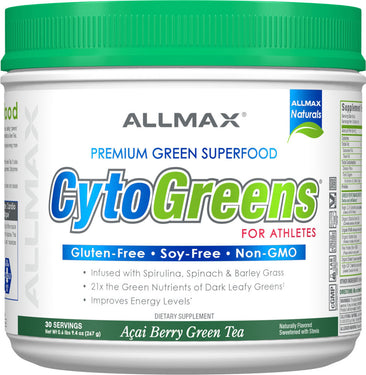 AllMax Nutrition CytoGreens Bottle