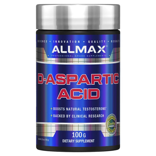 ALLMAX Nutrition D-Aspartic Acid Bottle