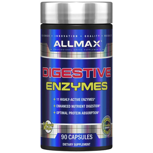 ALLMAX Nutrition Digestive Enzymes Bottle