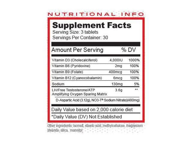 Purus Labs D-Pol Tablets Supplement Facts