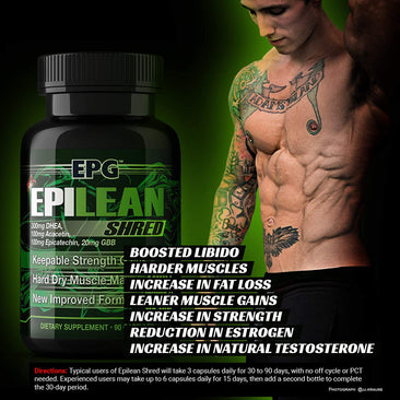 EPG Epilean Shred nutrition information