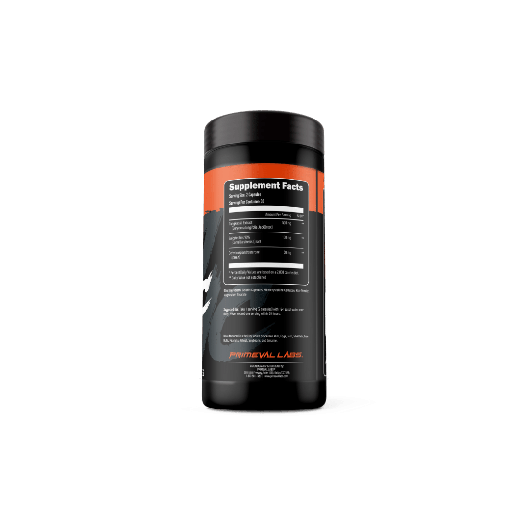 Primeval Labs Epibolic Supplement Facts