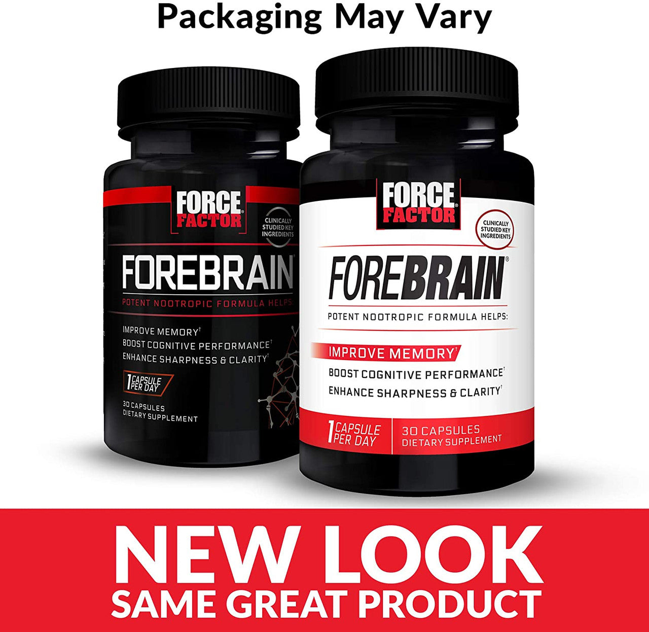 Force Factor ForeBrain change bottle