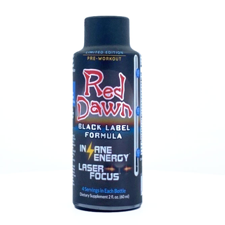 Red Dawn Black Label Formula Main Black Bottle