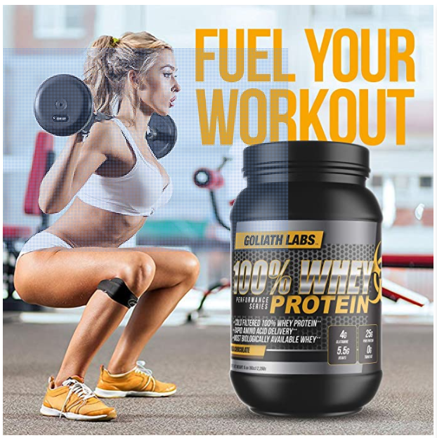 Goliath Labs 100% Whey Protein Fuel Your Workout