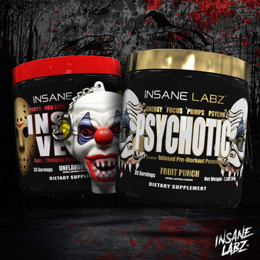 Insane Labz 6ix The Clown Funnel with pre-workout