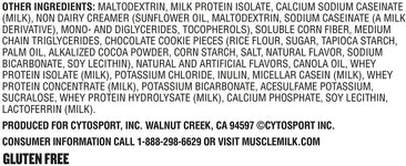 CytoSport Muscle Milk Gainer suggested use