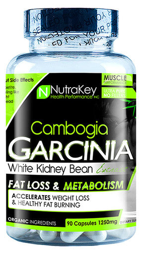 NutraKey Cambogia Garcinia + White Kidney Bean Extract - A1 Supplements Store