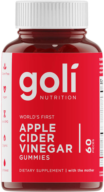 Goli Nutrition Apple Cider Vinegar Gummies Bottle