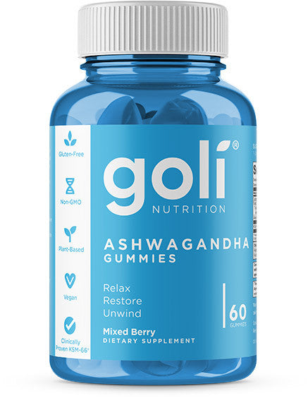 Goli Nutrition Ashwagandha Bottle