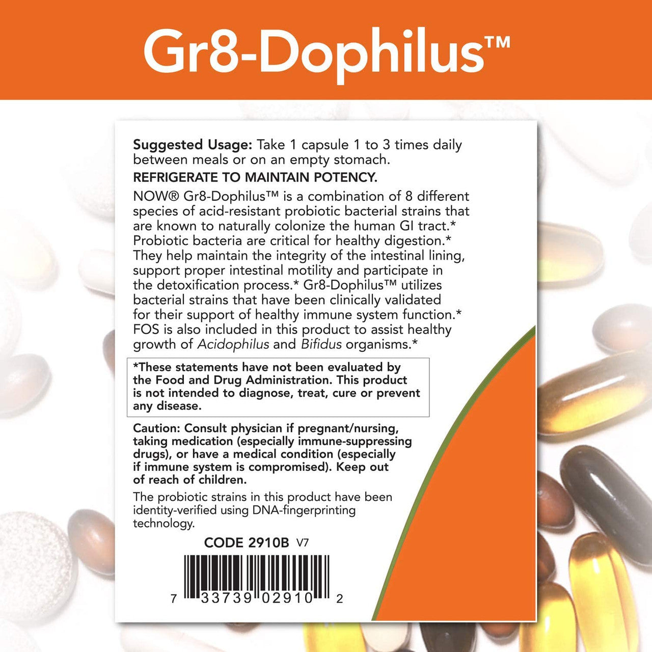 Now Gr8-Dophilus directions