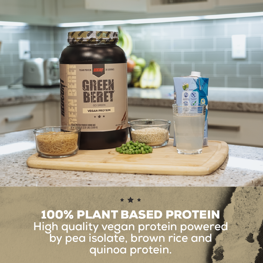 Redcon1 Green Beret Vegan Protein Product Highlights