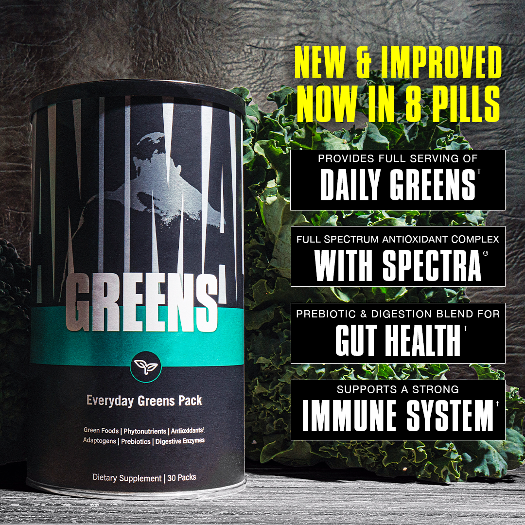 Animal Greens Bottle New and Improved