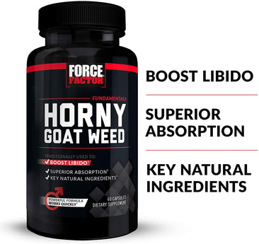 Force Factor Horny Goat Weed usages