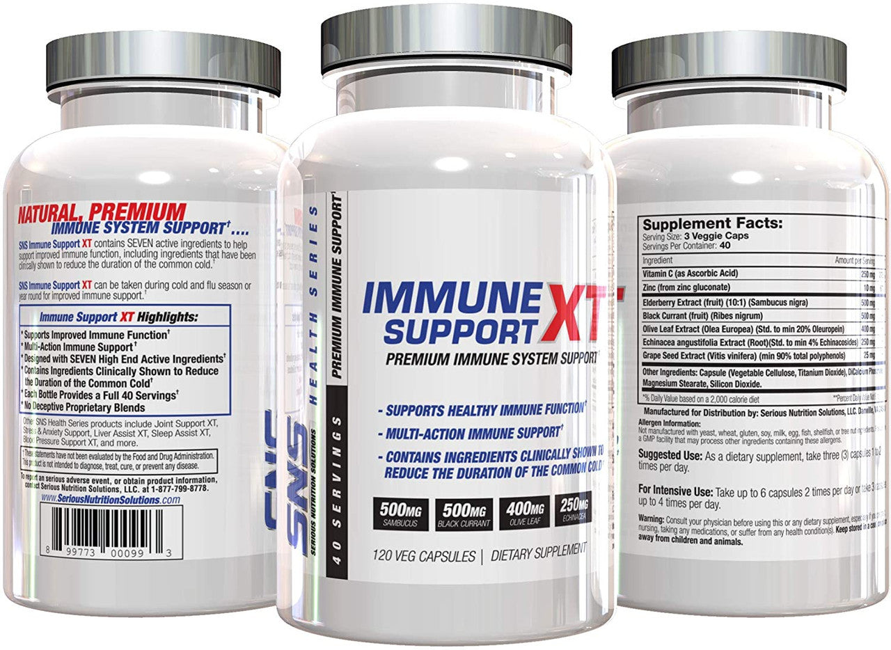 SNS Immune Support XT Three Bottles