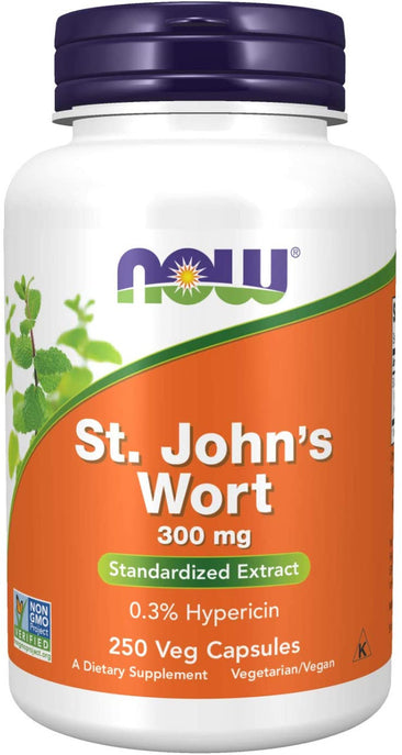 Now St. John's Wort bottle