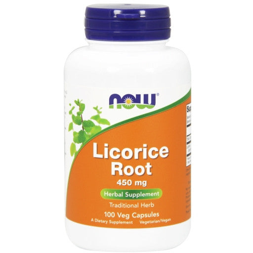 Now Licorice Root 450mg Bottle