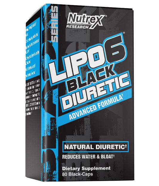 Nutrex Research Lipo-6 Black Diuretic Bottle