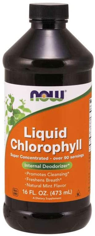 Now Liquid Chlorophyll bottle