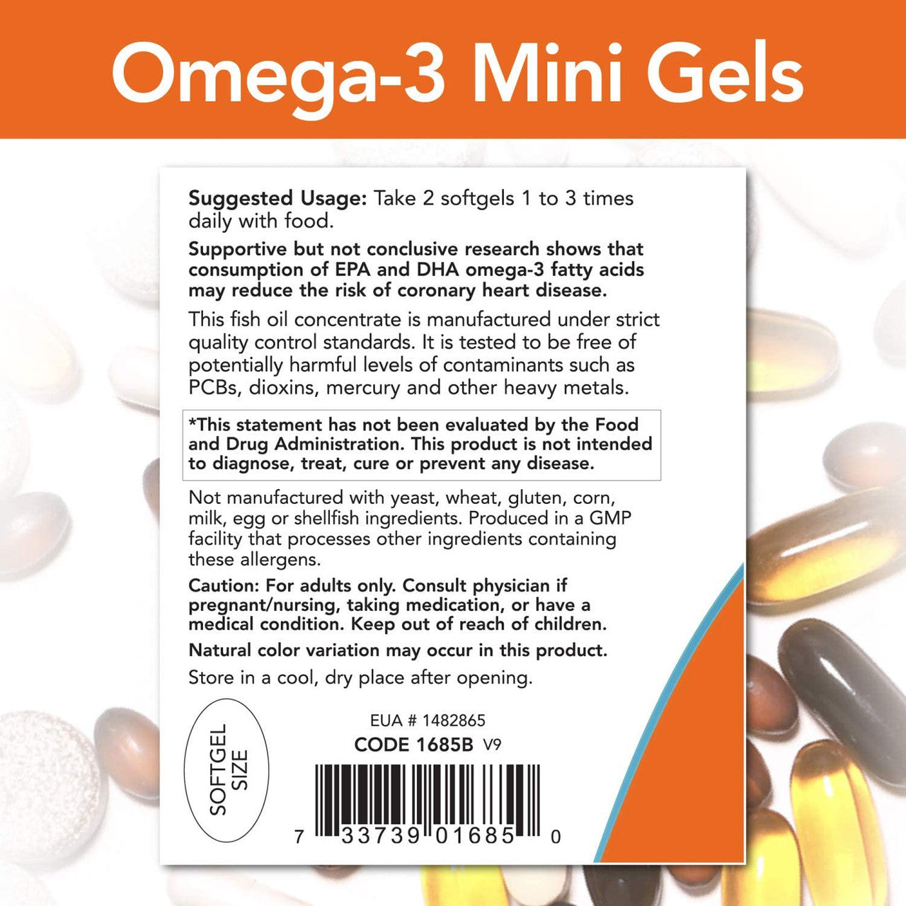 Now Omega-3 Mini Gels directions