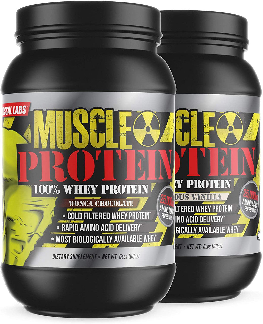 Colossal Labs Muscle Protein 2 bottles